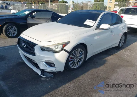 2018 Infiniti Q50 3.0T Luxe from USA, damaged, VIN JN1EV7AP5JM367050